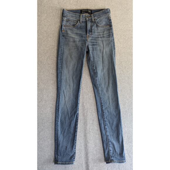 VERONICA BEARD Jeans Size 25 Debbie Skinny High Rise Zip Fly Light Wash Stretch‎ - Picture 1 of 12